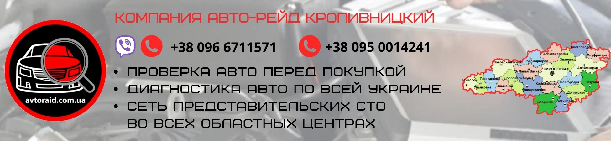 Проверка авто в Кропивницком